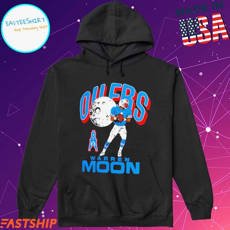 Houston Oilers Warren Moon Player Caricature Tri-Blend T-Shirts, hoodie,  sweater, long sleeve and tank top