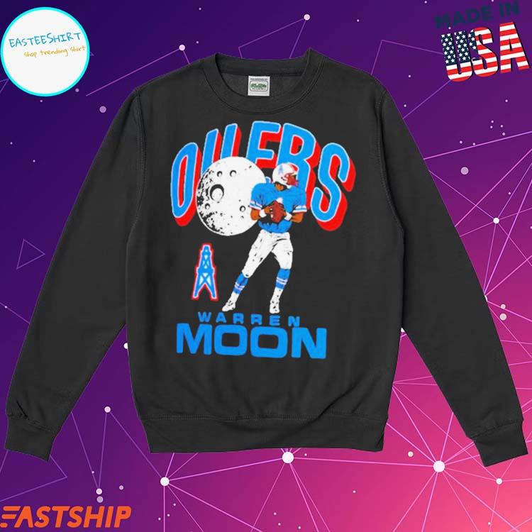 Official houston Oilers Warren Moon Player Caricature Tri-Blend T-Shirts,  hoodie, tank top, sweater and long sleeve t-shirt