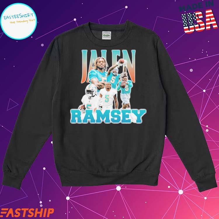 Official jalen Ramsey Miami Dolphins Graphic Shirt, hoodie, tank