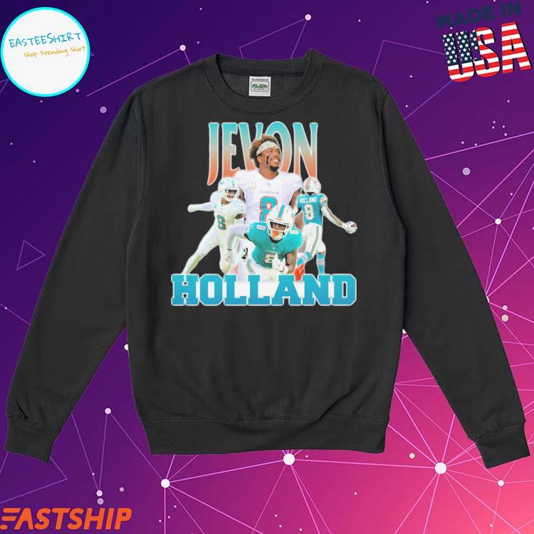 Jevon Holland Miami Dolphins vintage shirt, hoodie, sweater, long sleeve  and tank top