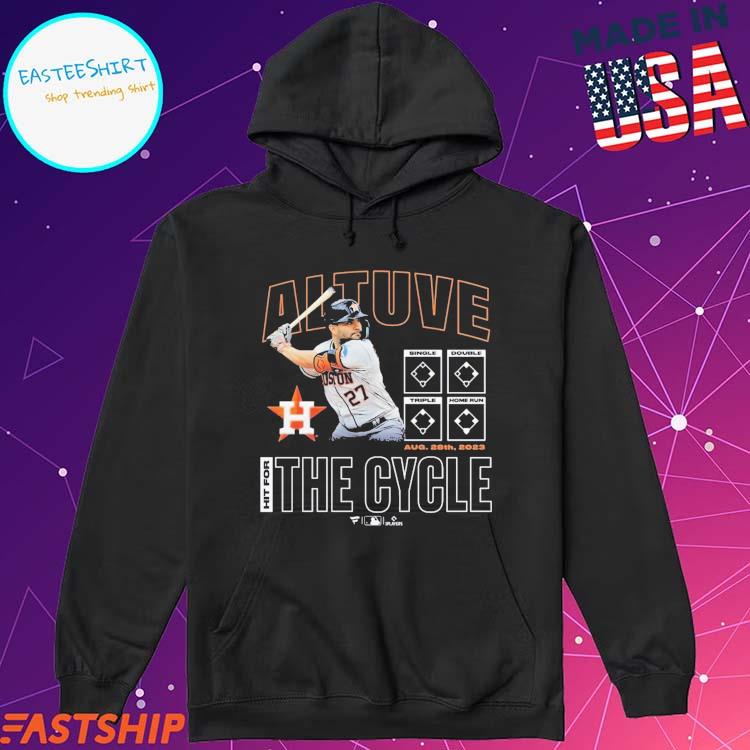 Jose Altuve Houston Astros Hit For The Cycle 2023 Shirt, hoodie