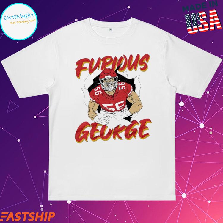 Official kansas City Chiefs Furious George Karlaftis T-Shirt