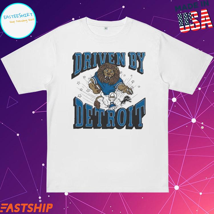 Official lions Driven By Detroit T-Shirts, hoodie, tank top, sweater and  long sleeve t-shirt