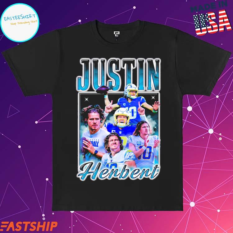 Official los Angeles Chargers Justin Herbert T-Shirts, hoodie, tank top,  sweater and long sleeve t-shirt