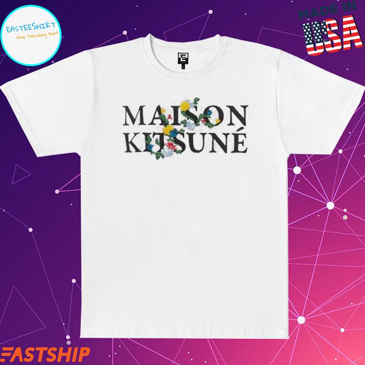 Official maison Kitsuné Flowers T-shirts, hoodie, tank top