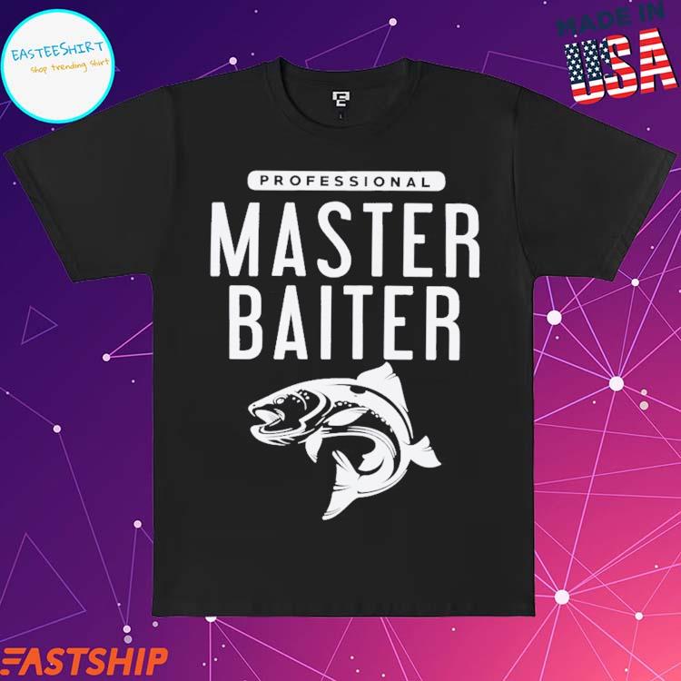 Master Baiter T Shirt, Funny Fishing Shirt