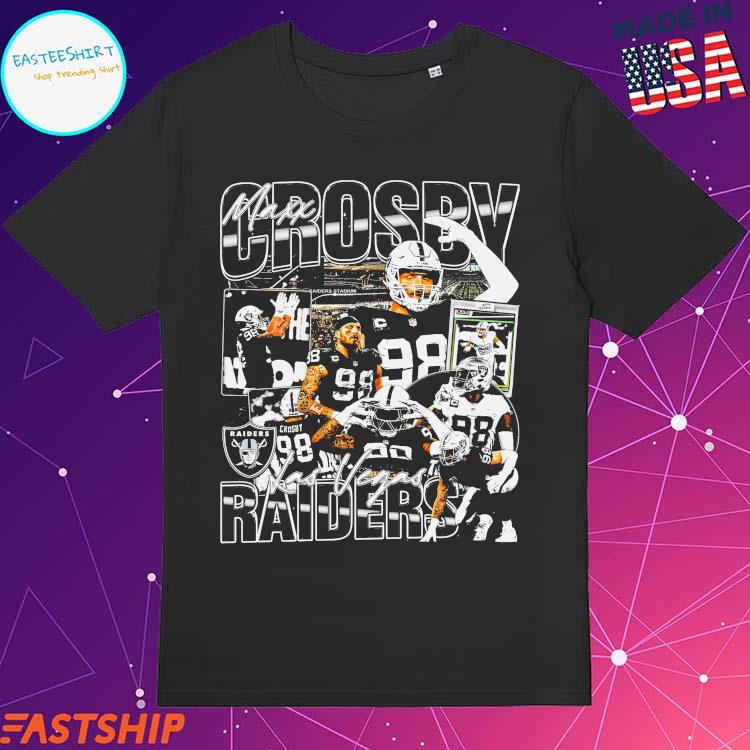 Official las Vegas Raiders Maxx Crosby 98 2023 Shirt, hoodie, sweater, long  sleeve and tank top