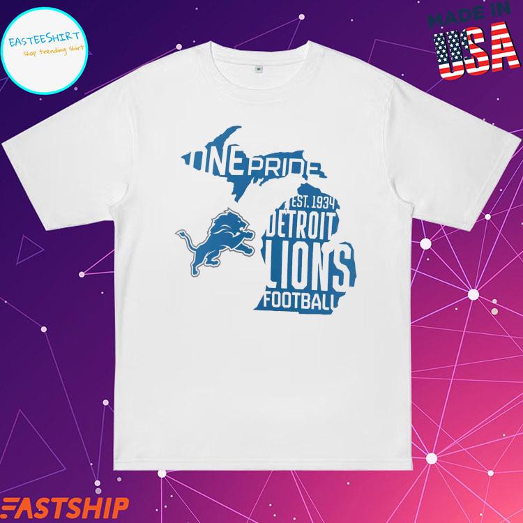 Detroit Lions Football One Pride Shirt