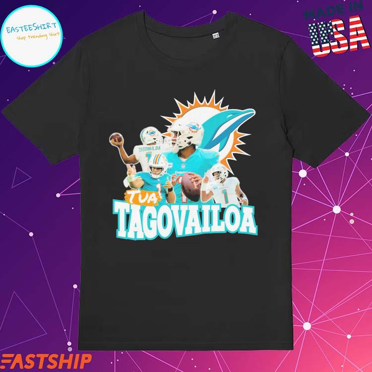 Official miami Dolphins Tua Tagovailoa Graphic T-Shirts, hoodie, tank top,  sweater and long sleeve t-shirt