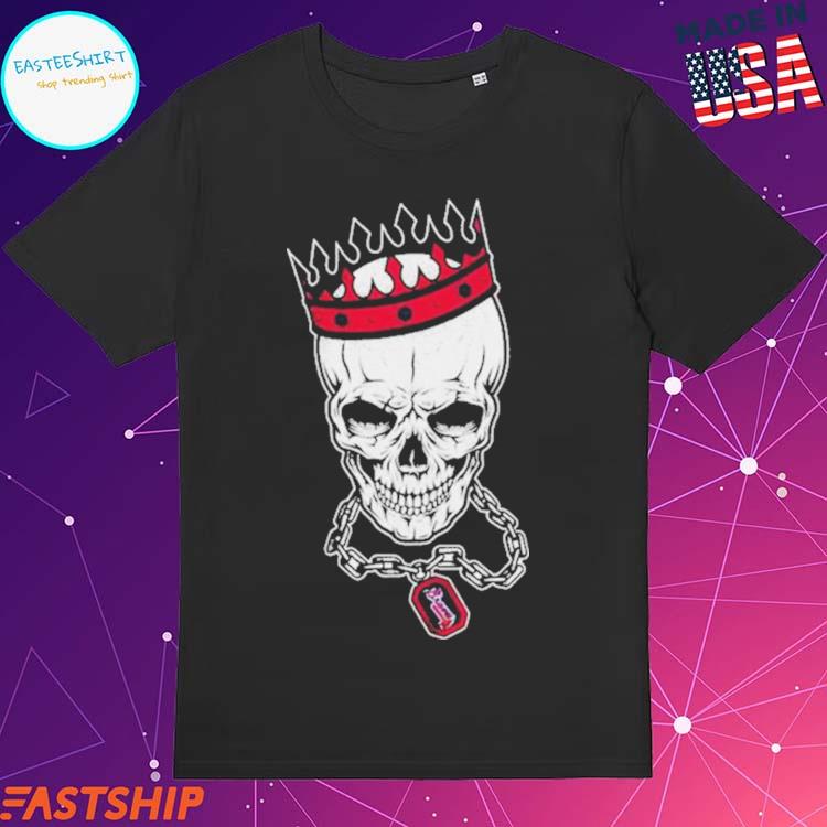 Official mLB Atlanta Braves Skull Rock With Crown 2023 T-Shirts, hoodie,  tank top, sweater and long sleeve t-shirt