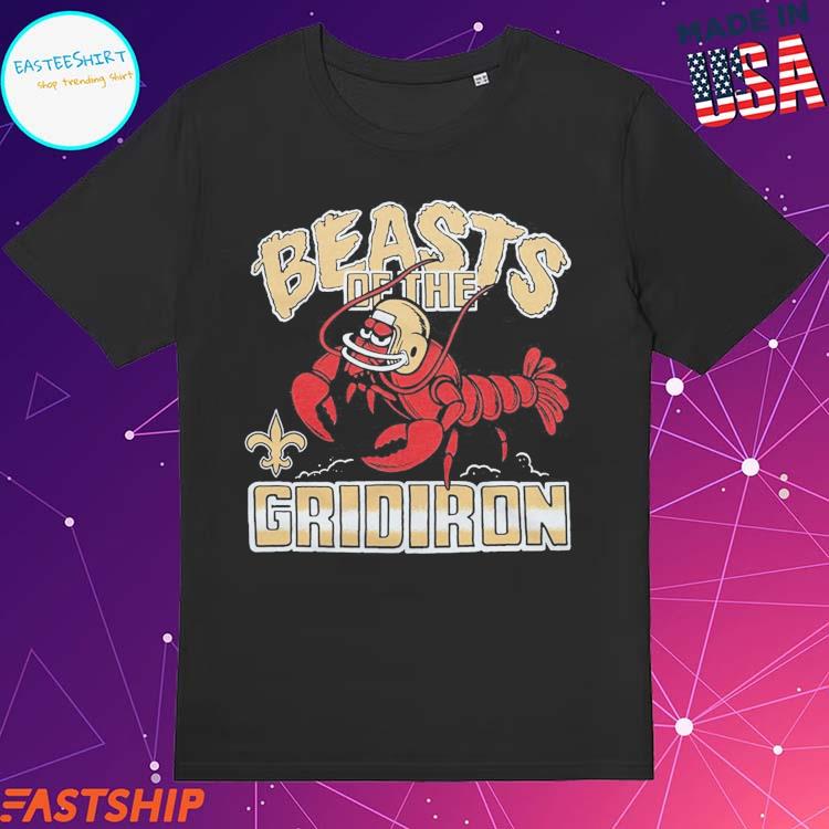 Official new Orleans Saints Beasts Of The Gridiron T-Shirts, hoodie, tank  top, sweater and long sleeve t-shirt