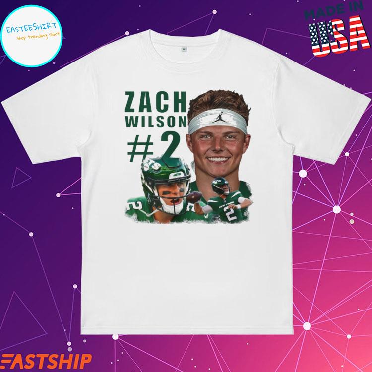 Zach Wilson #2 New York Jets Hall of Fame graphic shirt, hoodie, sweater  and v-neck t-shirt