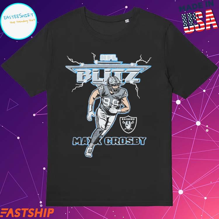 NFL Blitz Maxx Crosby Las Vegas Raiders shirt, hoodie, sweater, long sleeve  and tank top