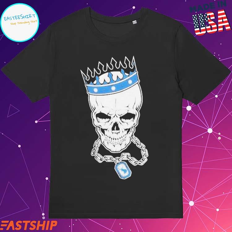 NFL Detroit Lions Skull Rock With Crown 2023 shirt, hoodie