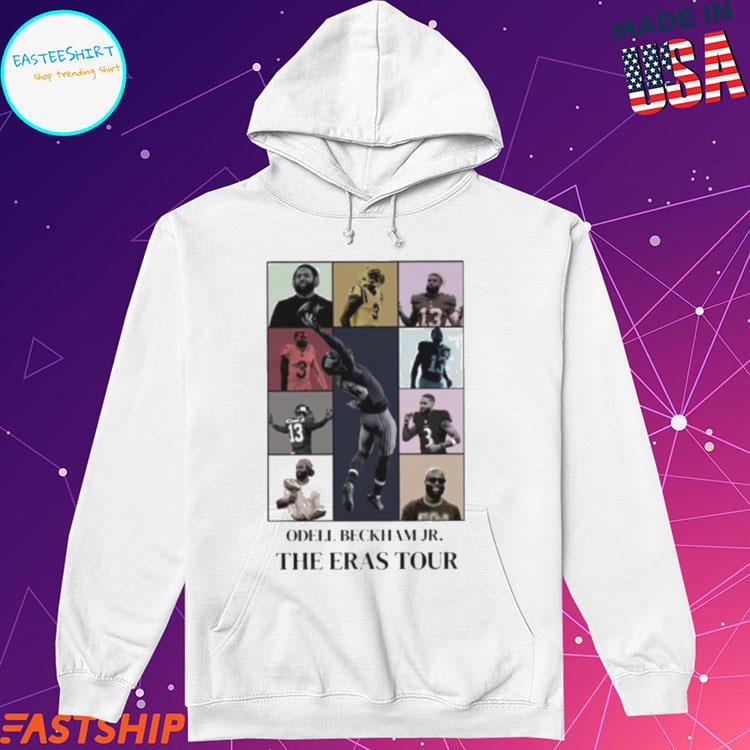 Official odell Beckham Jr The Eras Tour T-Shirts, hoodie, tank top, sweater  and long sleeve t-shirt