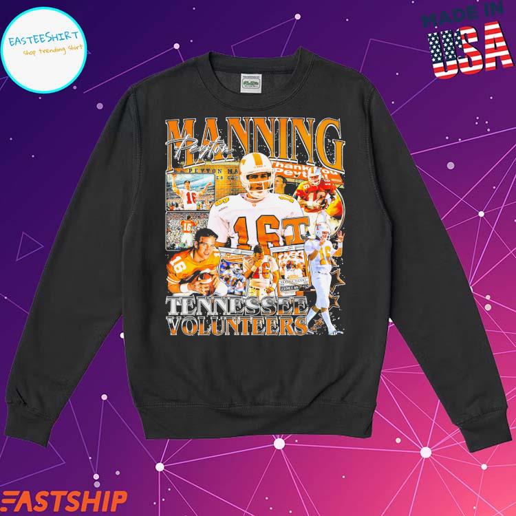 Official peyton Manning Tennessee Volunteers Thank You Peyton T-Shirts,  hoodie, tank top, sweater and long sleeve t-shirt