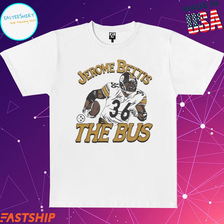 Official pittsburgh Steelers Jerome Bettis The Bus T-Shirt, hoodie