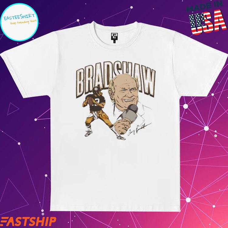 Pittsburgh Steelers Terry Bradshaw Signature Shirt