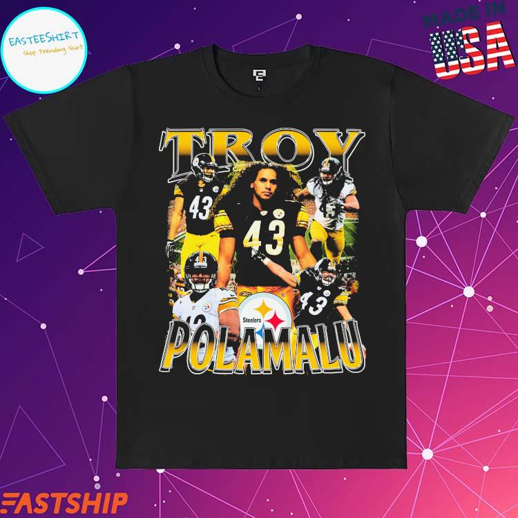 Official pittsburgh Steelers Troy Polamalu T-Shirts, hoodie, tank