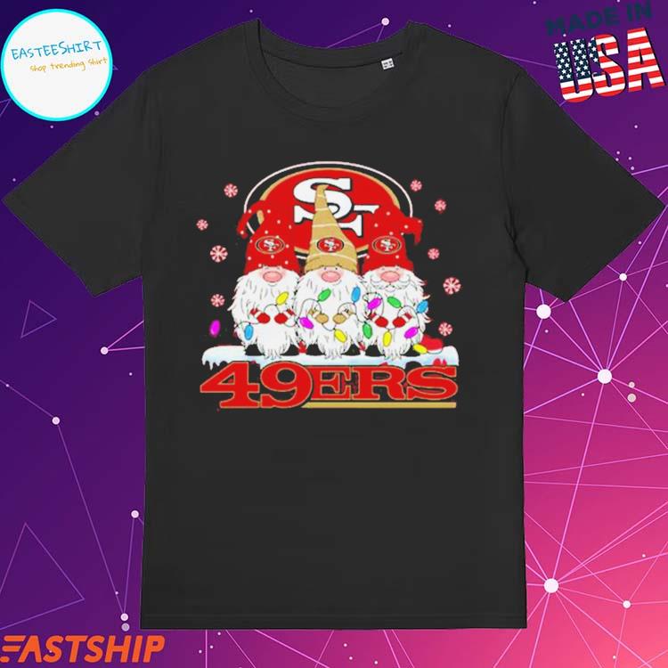 San Francisco 49Ers the gnomes christmas 2023 shirt, hoodie