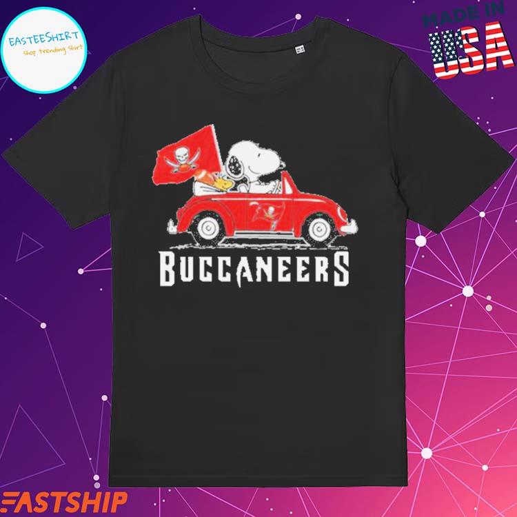 Snoopy And Woodstock Driver Car Tampa Bay Buccaneers Nfl 2023 Shirt