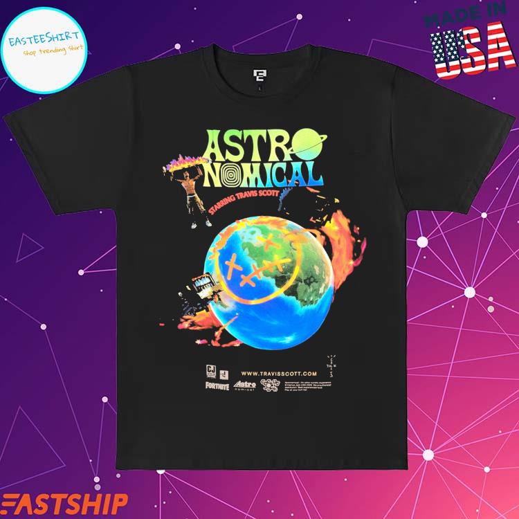 Astro Nomical Travis Scott t-shirt - Travis Scott Merch