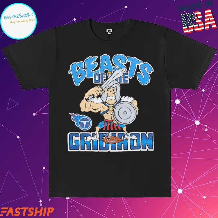 Official tennessee Titans Beasts Of The Gridiron T-Shirts, hoodie, tank  top, sweater and long sleeve t-shirt