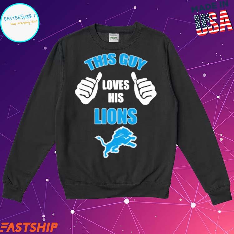 Detroit Lions Charcoal Extended Hoodie