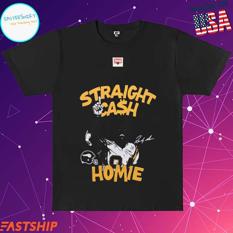 Official vikings Randy Moss Straight Cash Homie Signature T-Shirts