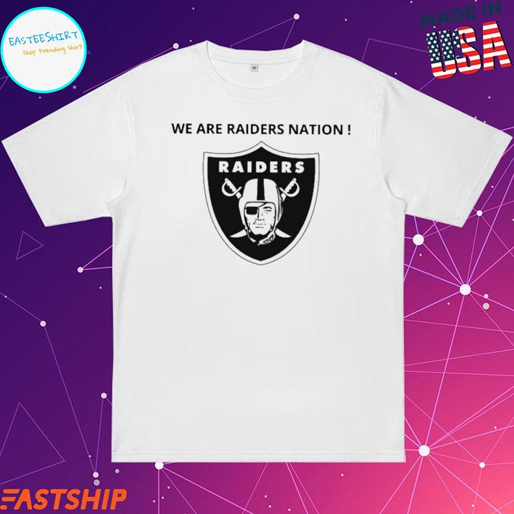 Official we Are Raiders Nation Las Vegas Raiders T-Shirt, hoodie