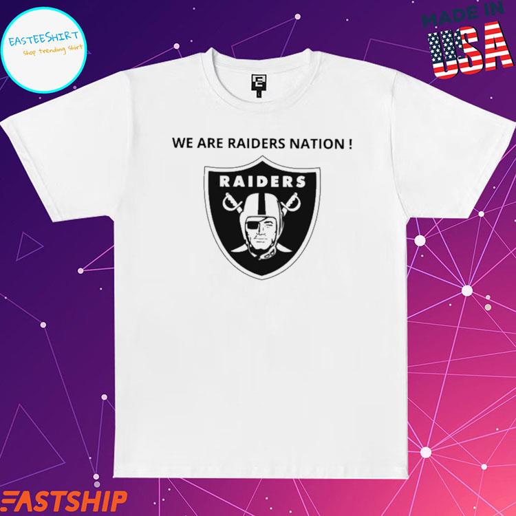Official we Are Raiders Nation Las Vegas Raiders T-Shirt, hoodie, tank top,  sweater and long sleeve t-shirt