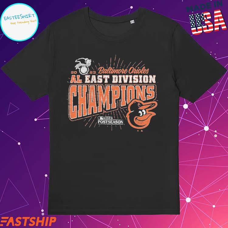 2023 Baltimore Orioles Al East Division Champions Shirt, hoodie,  longsleeve, sweatshirt, v-neck tee