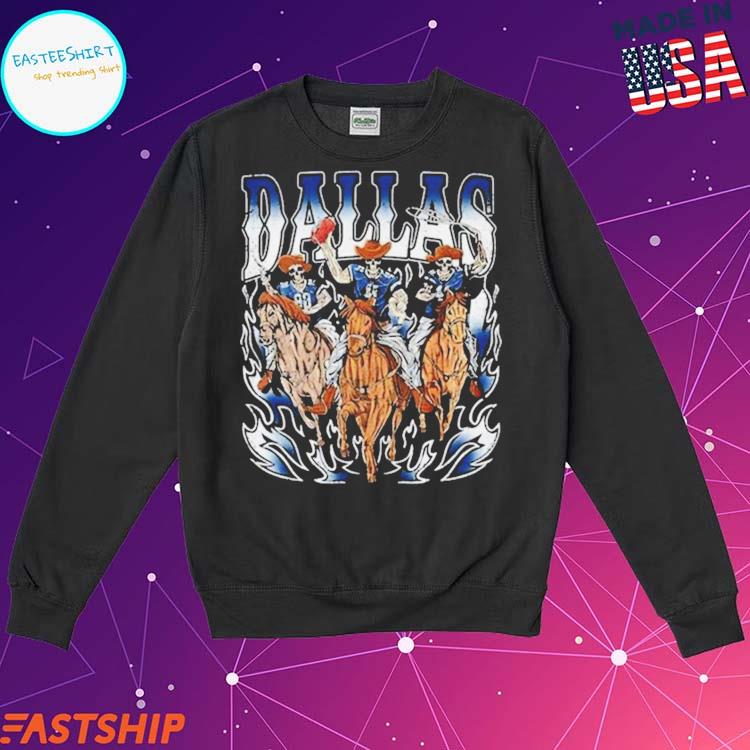 Dallas Cowboys Mens Long Sleeve T-Shirt Cowboys Team Apparel Size 2XL XXL  Gray