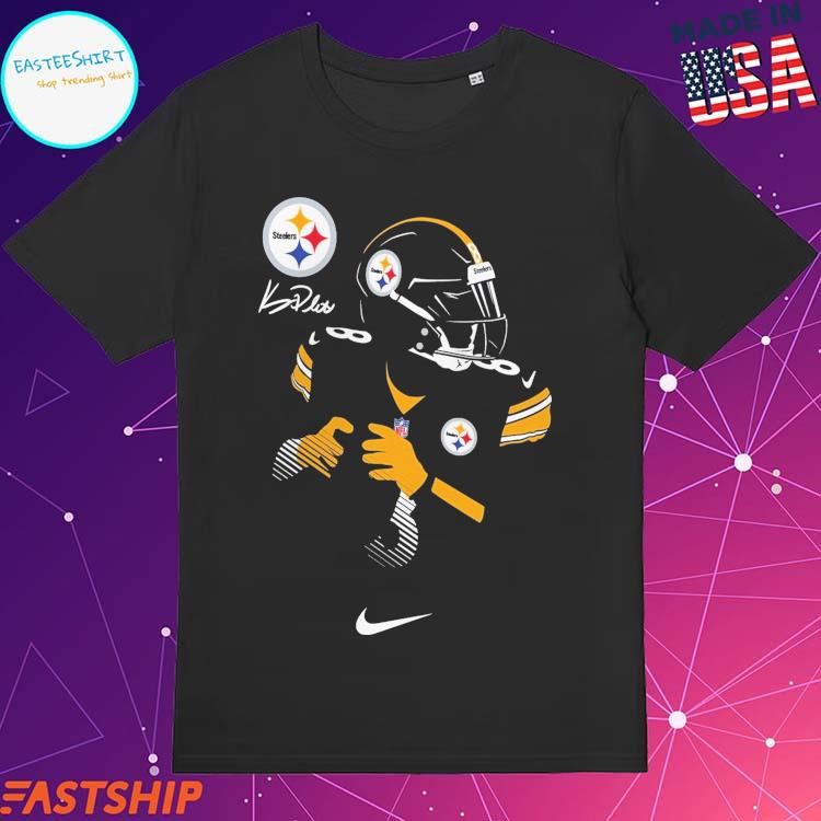 Nike Logo Pittsburgh Steelers Shirt - High-Quality Printed Brand