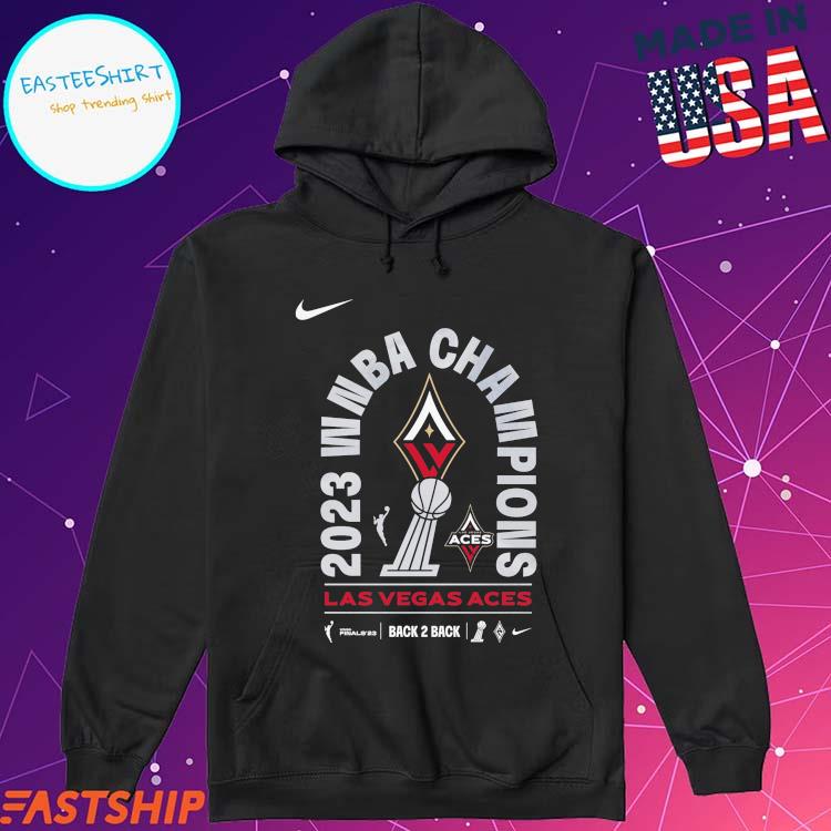 Official Wnba Las Vegas Aces Back To Back World Champions Shirt, hoodie,  sweater, long sleeve and tank top