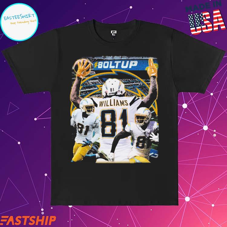 Official los Angeles Chargers Mike Williams Bolt Up T-Shirts, hoodie, tank  top, sweater and long sleeve t-shirt