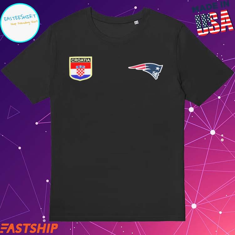 NFL New England Patriots Coach Bill Belichick Croatia Flag Shirt