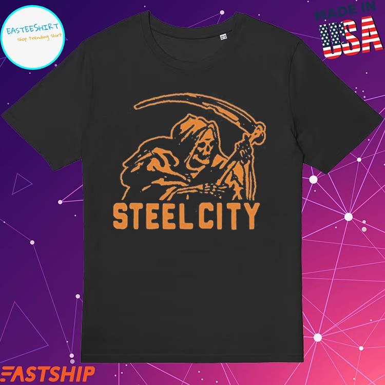 lastbil motor officiel Official reaper Steel City T-Shirts, hoodie, tank top, sweater and long  sleeve t-shirt