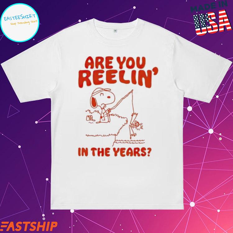 Official snoopy Are You Reelin' In The Years T-shirts