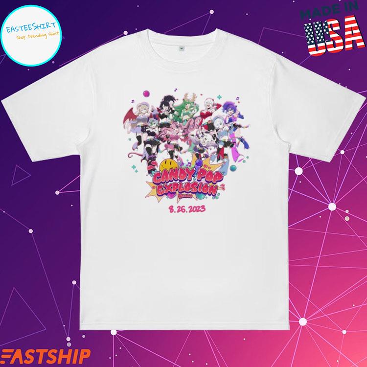 Official candy Pop Explosion T-shirts