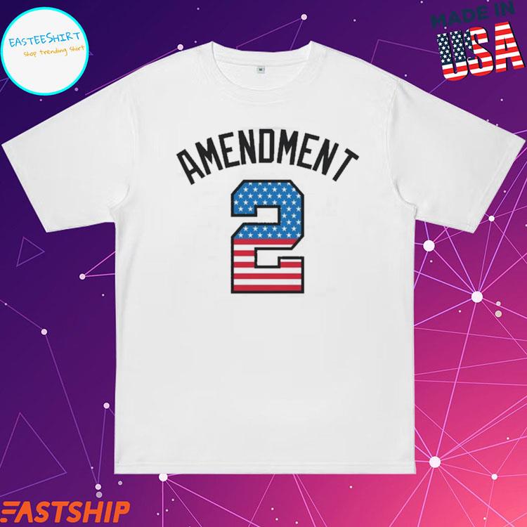 Official amendment 2 Flag American T-Shirts