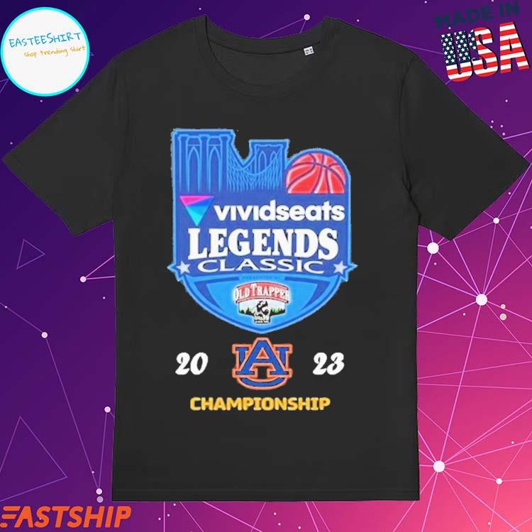 Official auburn Tigers Men’S Basketball Championship 2023 Legend Classic Champions T-Shirts