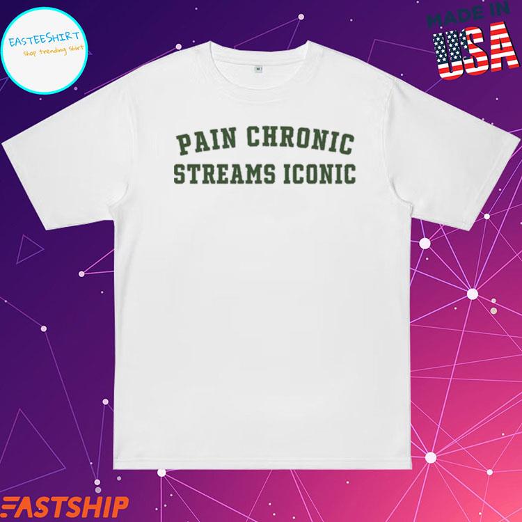Official beth Gonzalez Pain Chronic Streams Iconic T-Shirts