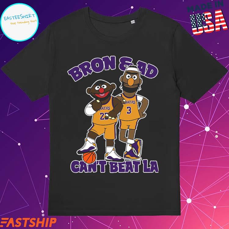 Official bron & Ad Can't Beat LA Bert & Ernie T-Shirts