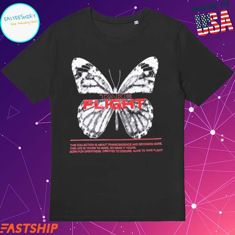 Official butterfly Take Flight T-shirts