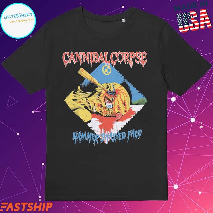 Official cannibal Corpse Hammer Smashed Face T-Shirts
