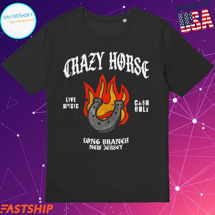 Official crazy Horse Live Music Gasm Only Long Branch T-shirts