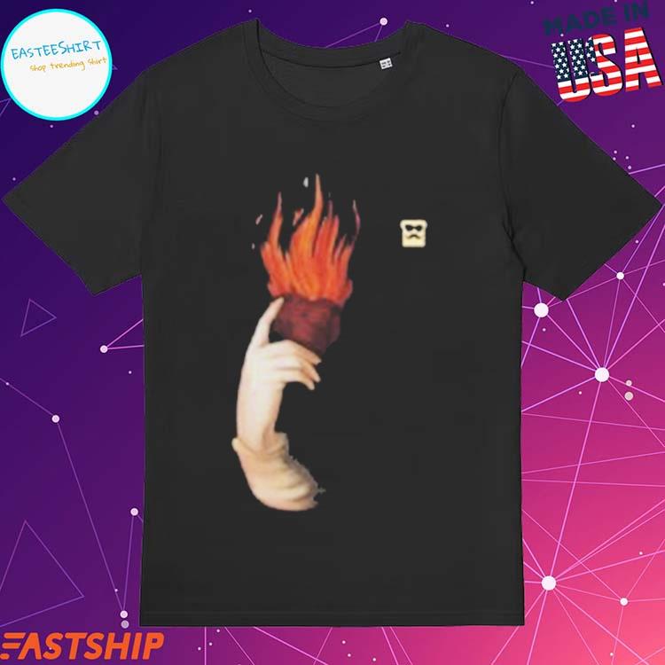 Official disguised Toast Flaming Heart T-shirts