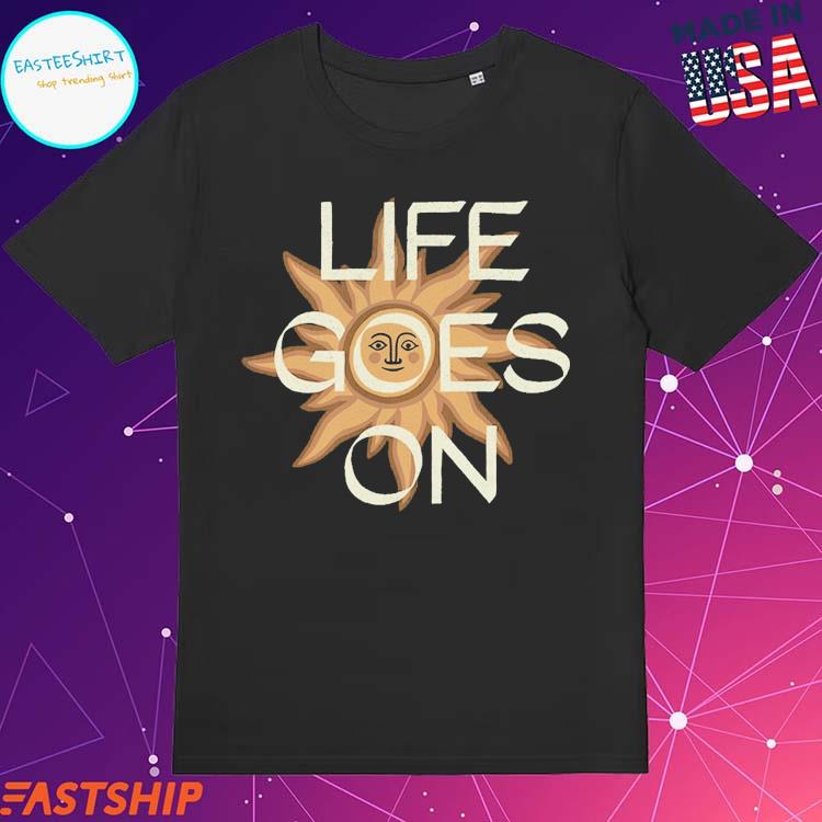 Official ed Sheeran Sun Dial Life Goes On T-Shirts