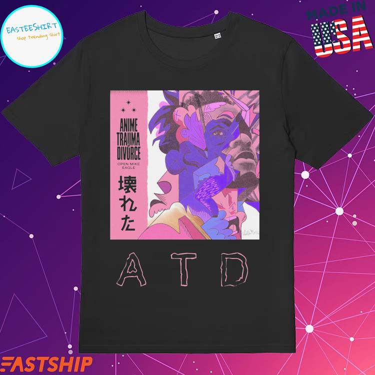 Official engine Anime Trauma Divorce ATD T-shirts